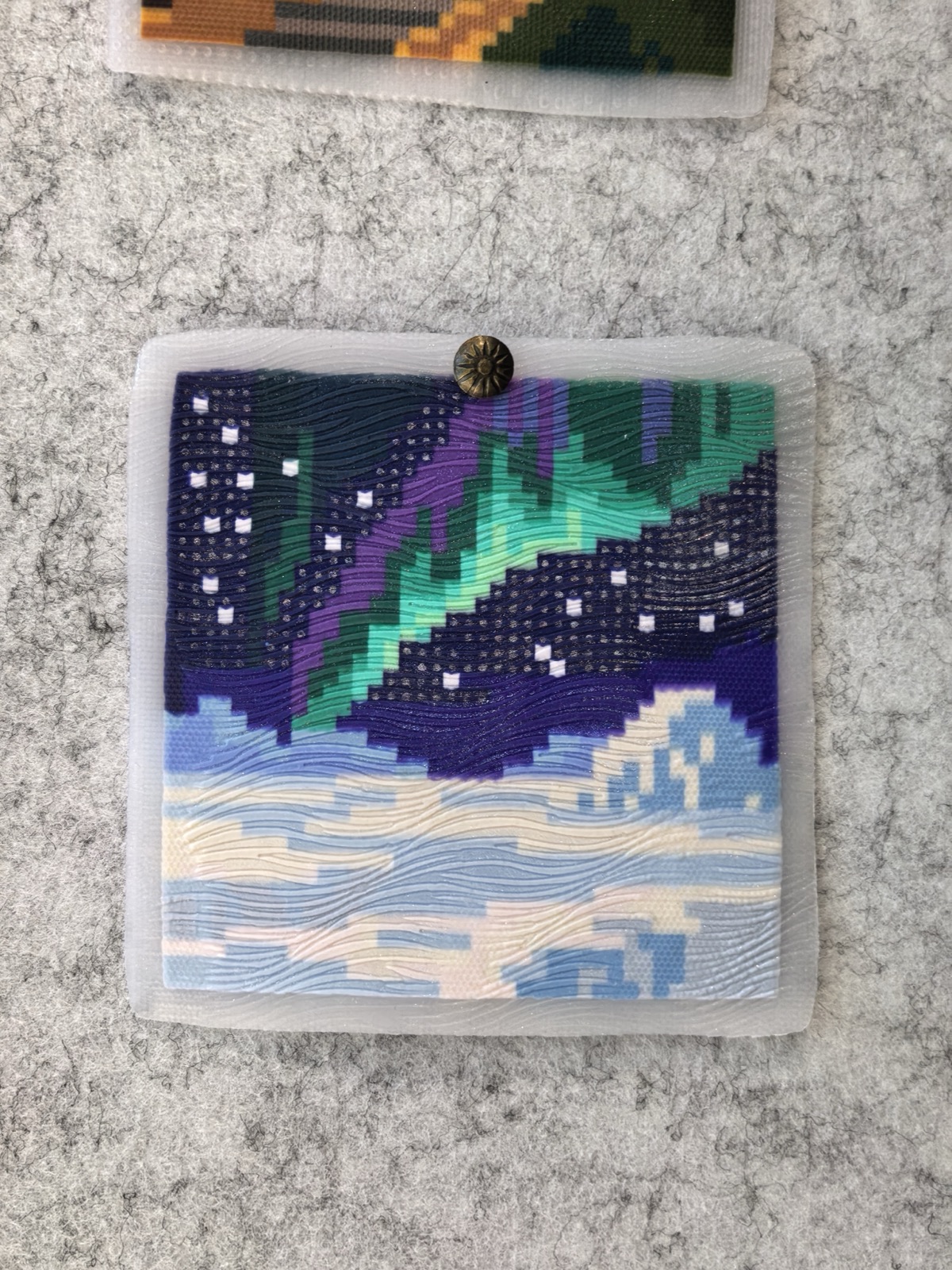 极光拼豆作品